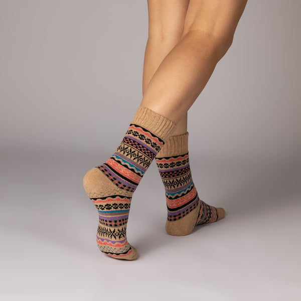 Wollsocken Andenstyle