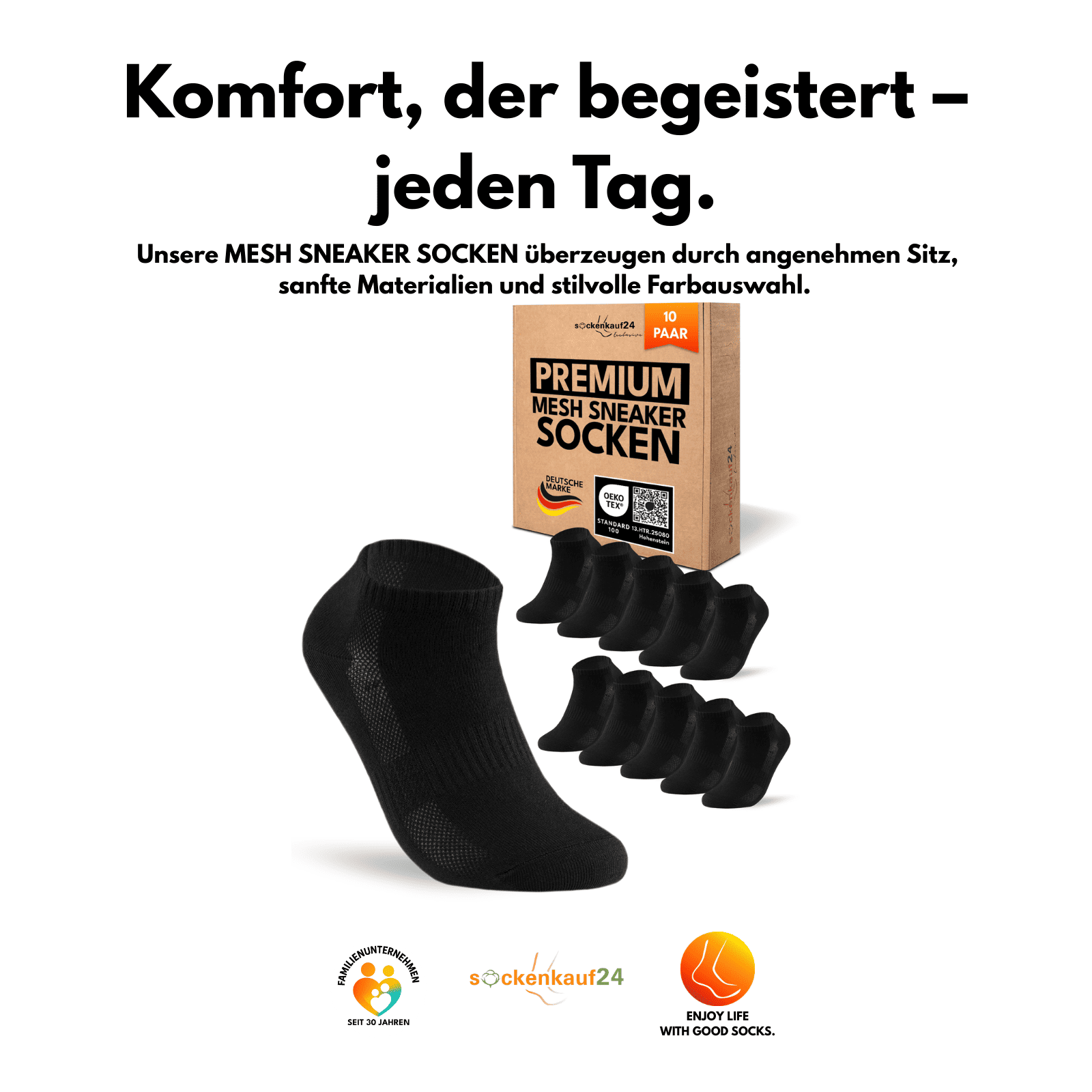 Mesh Sneaker Socken