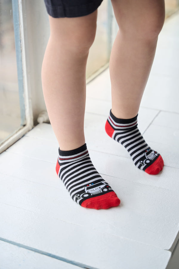 10 Paar Kinder Sneaker Socken Jungen Baumwolle (56566)
