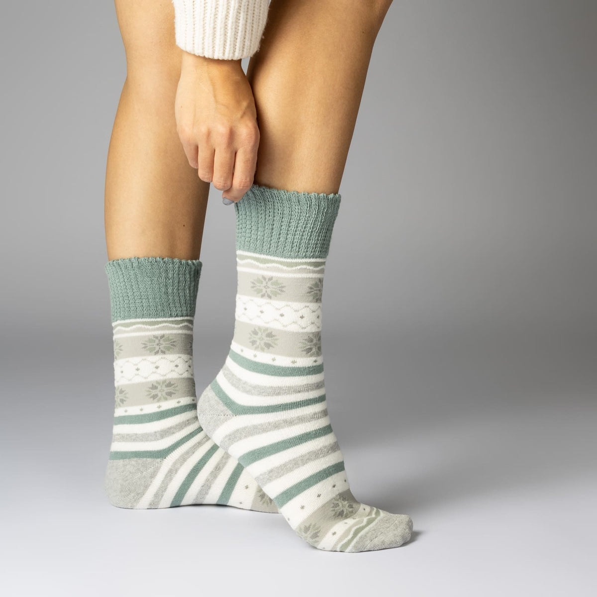 mit | Innenfrottee Sockenkauf24 – Socken Damen 12 THERMO Paar 6