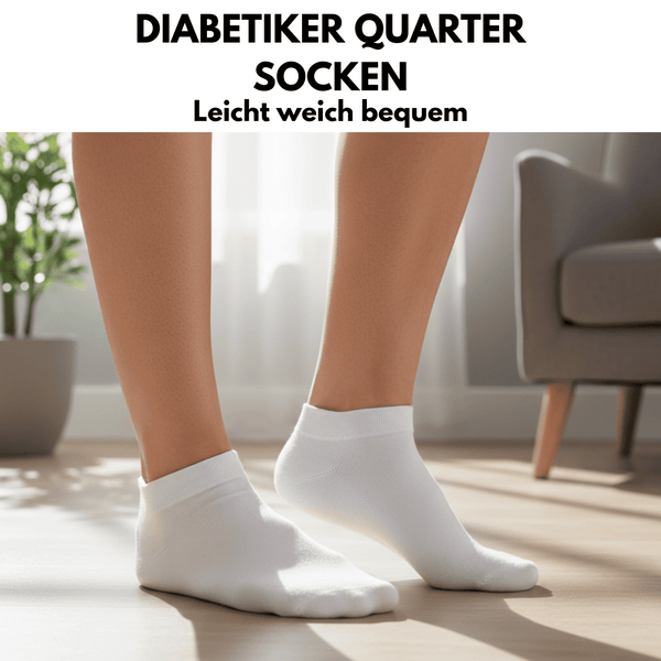 Sneaker Diabetiker Socken mit Komfortbund