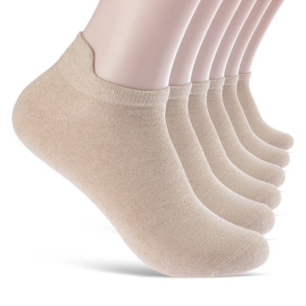 6 Paar Sneaker Socken mit Fersenlasche Anti-Blasen Schutz für Damen & Herren (13600)