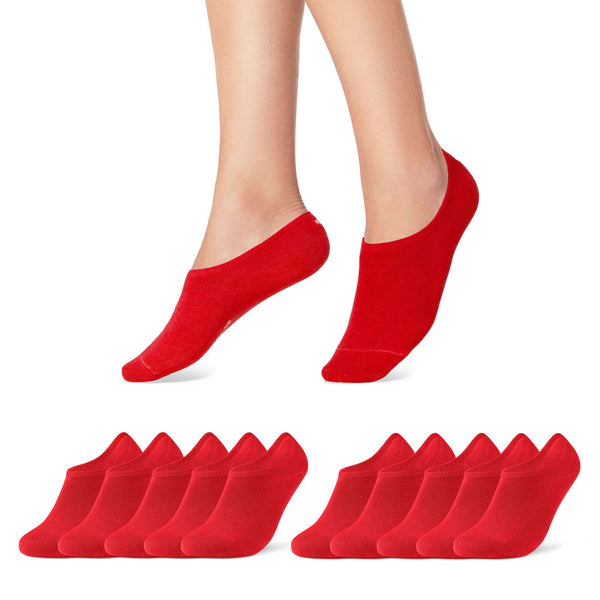 Unsichtbare Füßlinge mit Silikonpad