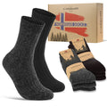 Norweger Socken mit Wolle