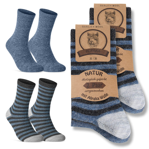 Alpaka Socken aus Wolle