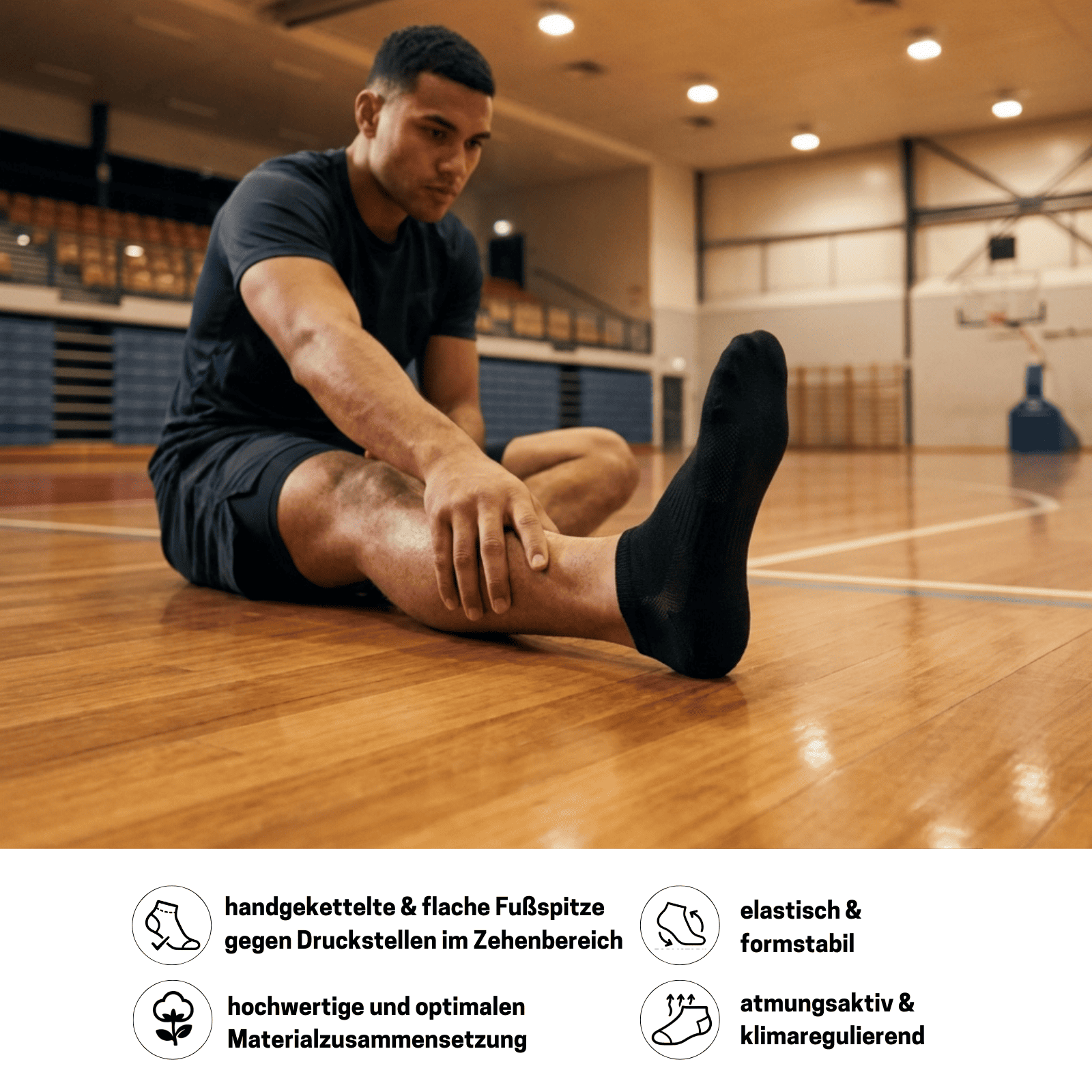 Mesh Sneaker Socken