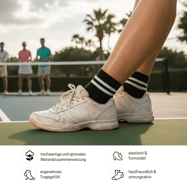 Quarter Tennis- und Sportsocken