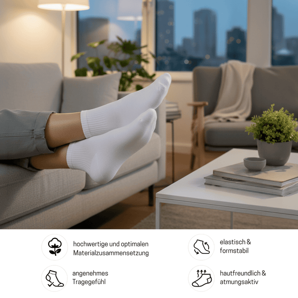 Quarter Tennis- und Sportsocken