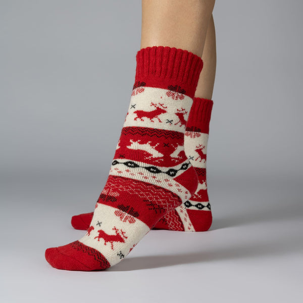 Wintersocken mit Wolle