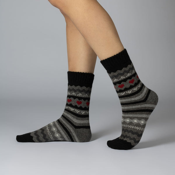 Wintersocken mit Wolle