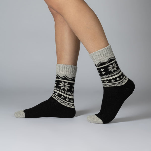 Wintersocken mit Wolle