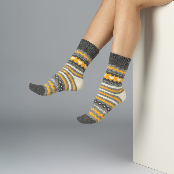 Wintersocken mit Wolle