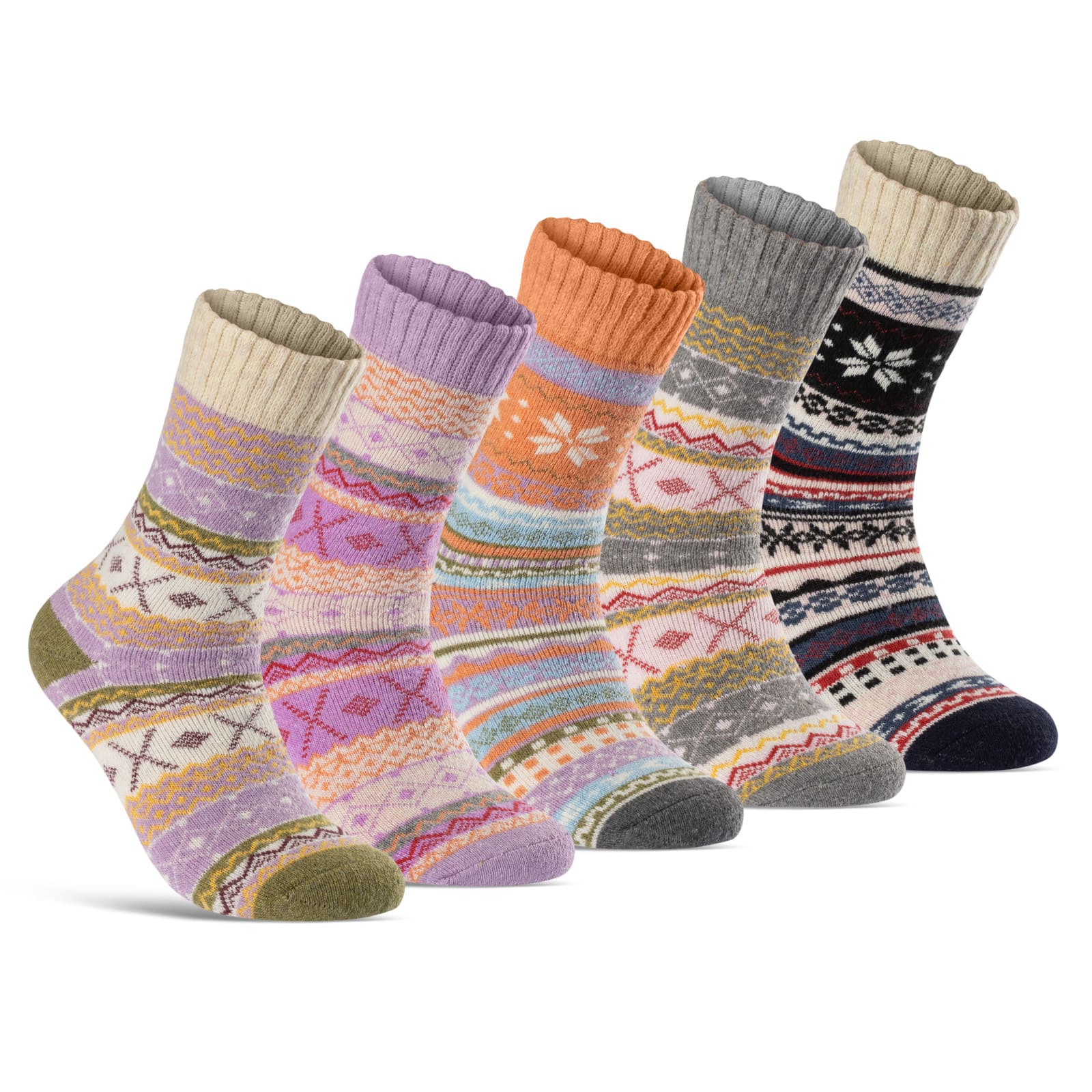 Wollsocken Andenstyle