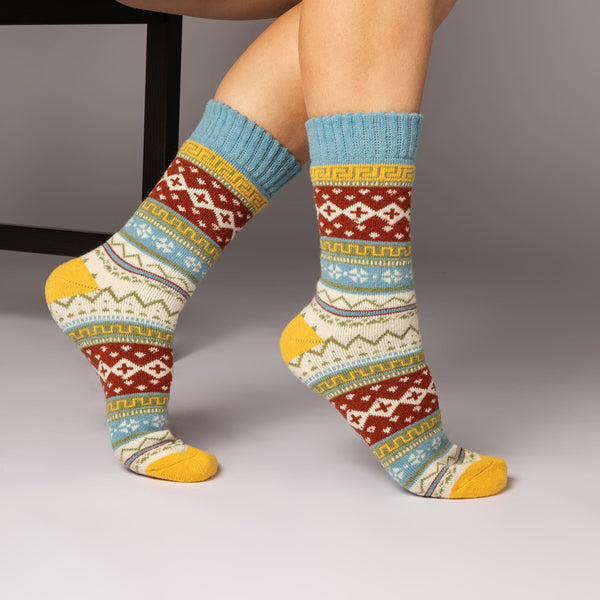 Wollsocken Andenstyle