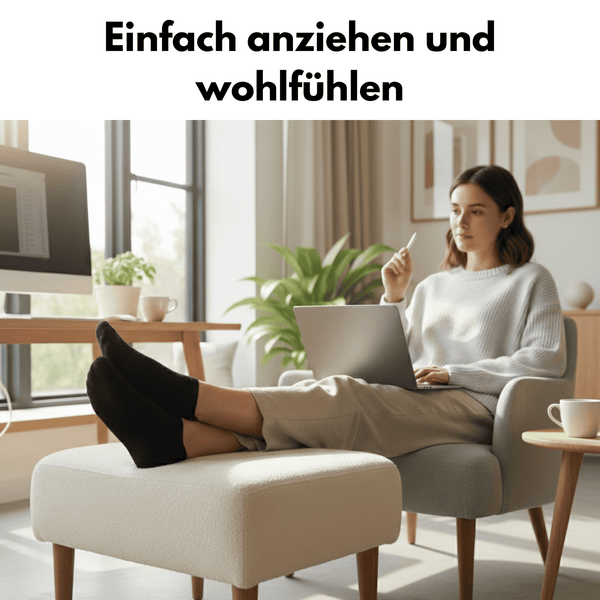 Sneaker Diabetiker Socken mit Komfortbund