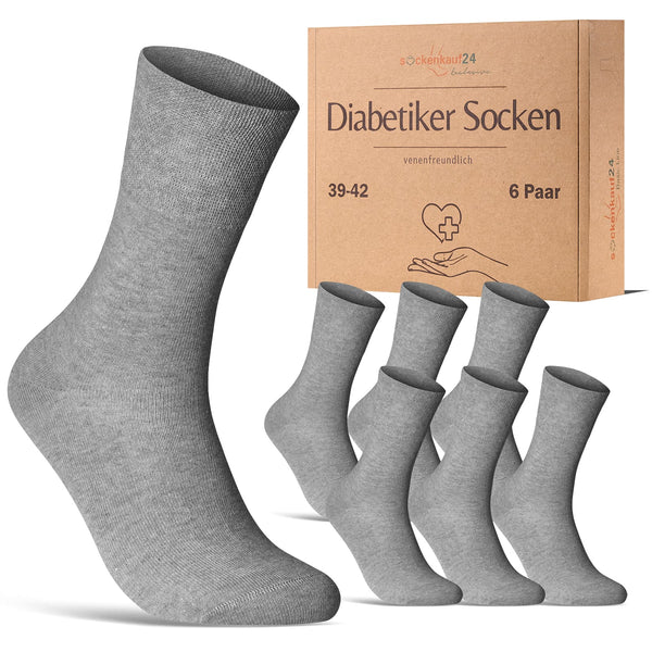 Exclusive Diabetiker Socken mit Komfortbund