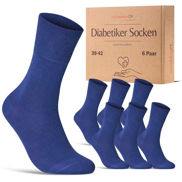 Exclusive Diabetiker Socken mit Komfortbund