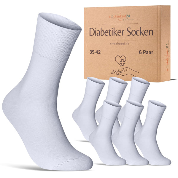 Exclusive Diabetiker Socken mit Komfortbund