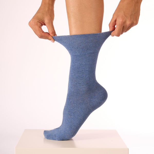 Basic Diabetiker Socken mit Komfortbund