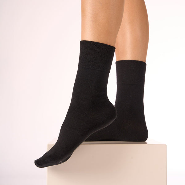 Basic Diabetiker Socken mit Komfortbund