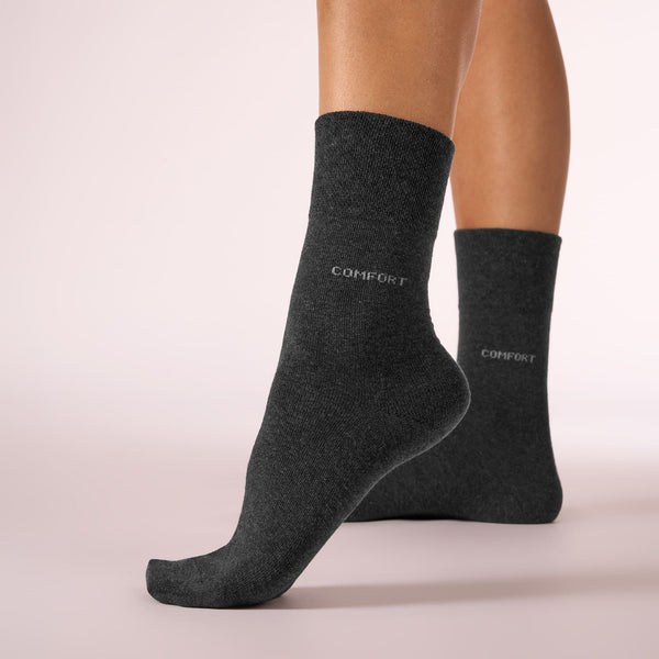 Basic Comfort Socken mit Komfortbund