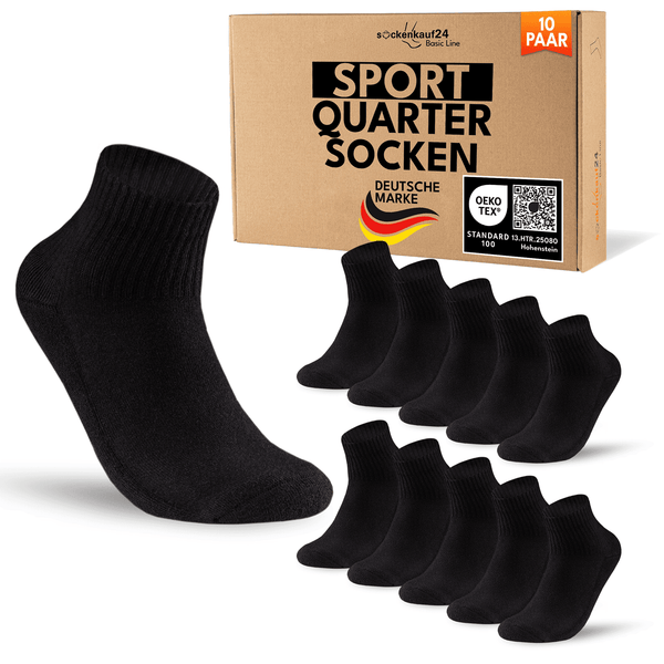 Quarter Tennis- und Sportsocken