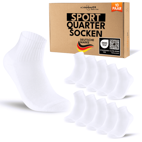 Quarter Tennis- und Sportsocken