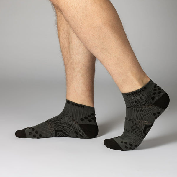3 Paar Quarter Laufsocken Atmungsaktive Running Socks für Herren & Damen (50202P)