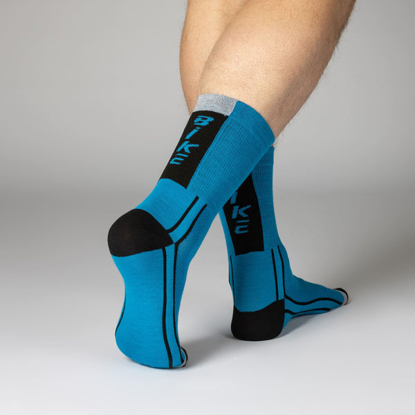 3 Paar Atmungsaktive Coolmax Fahrrad-Socken für Herren & Damen (50301P)