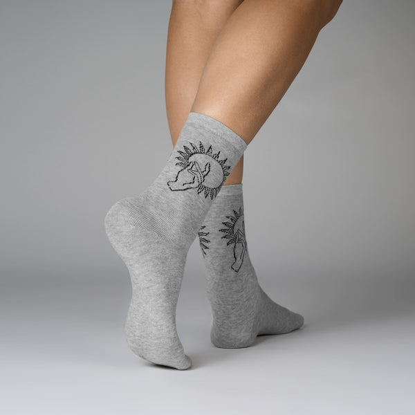 Damen-Socken Mehrfarbig