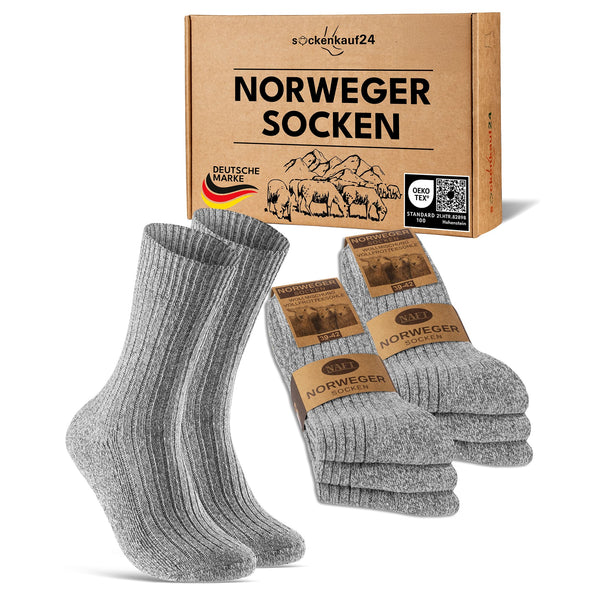 Norweger Wollsocken