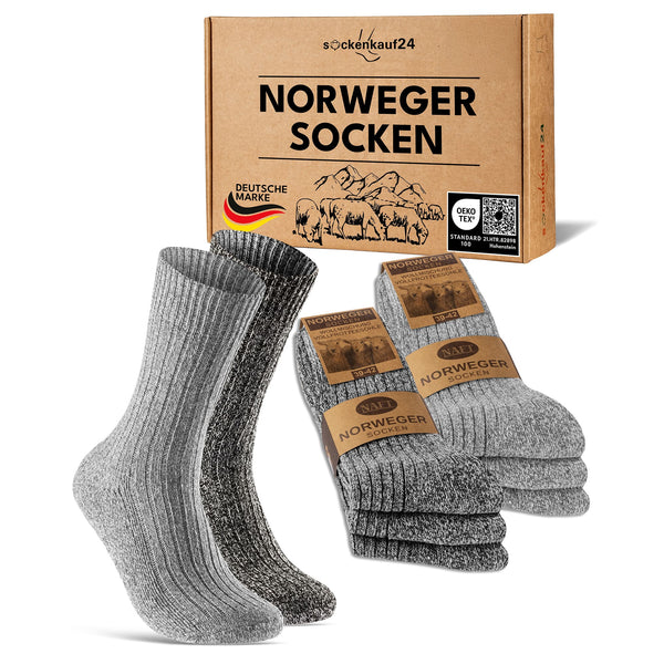 Norweger Wollsocken
