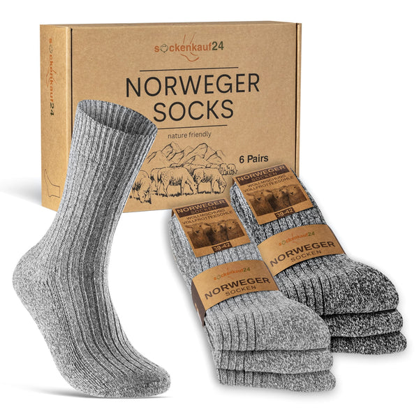 Norweger Wollsocken