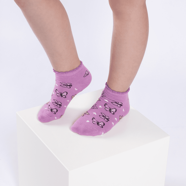 10 Paar Kinder Sneaker Socken Mädchen Baumwolle (56269)