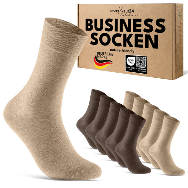 Exclusive Business Socken mit Komfortbund