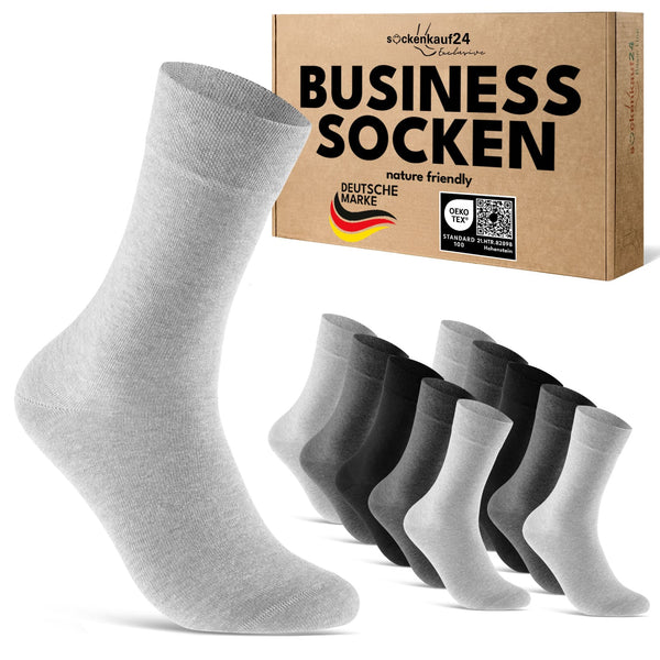 Exclusive Business Socken mit Komfortbund