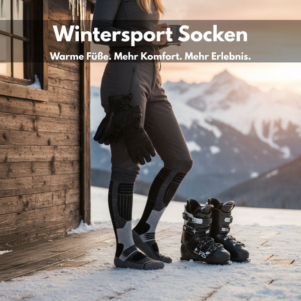 Merino Ski Kniestrümpfe