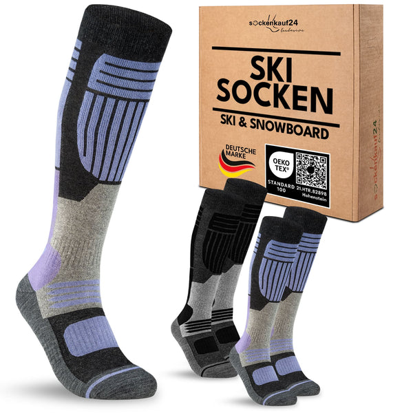 Merino Ski Kniestrümpfe