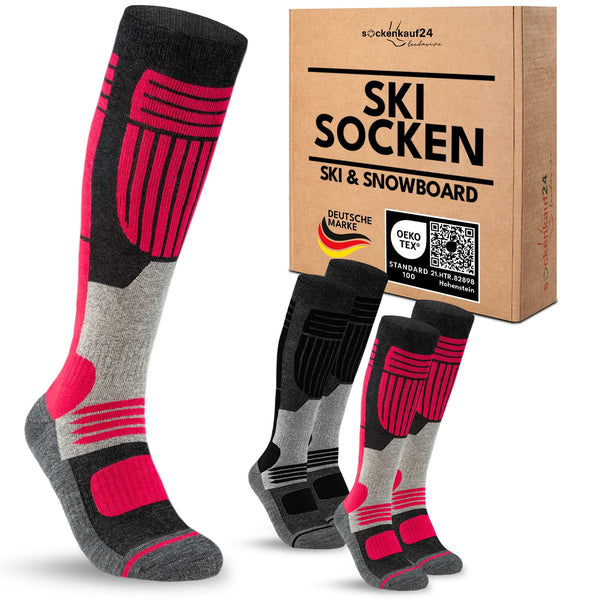 Merino Ski Kniestrümpfe