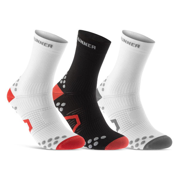 3 Paar Laufsocken Atmungsaktive Running Socks für Herren & Damen (50201P)