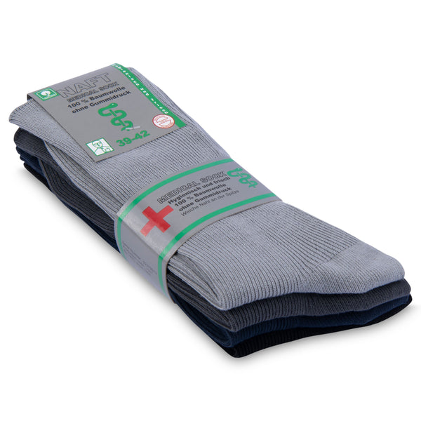 Diabetiker Socken aus 100% Baumwolle