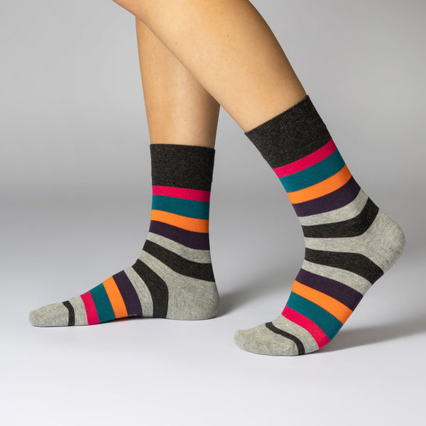 Bunte Ringelsocken