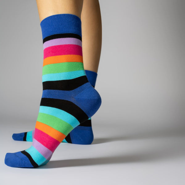 Bunte Ringelsocken