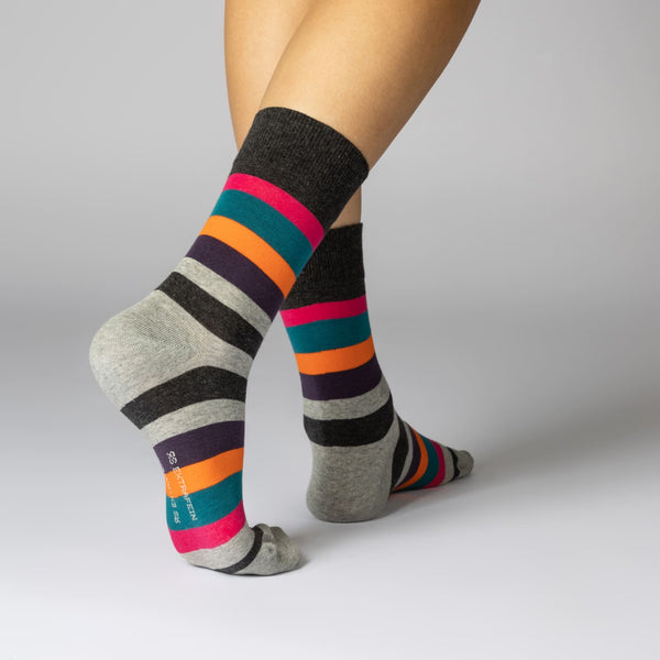 Bunte Ringelsocken