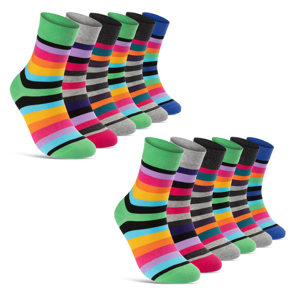 Bunte Ringelsocken