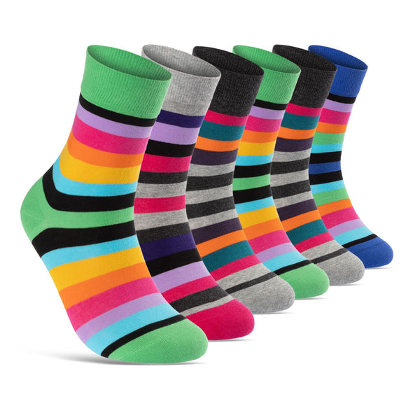 Bunte Ringelsocken