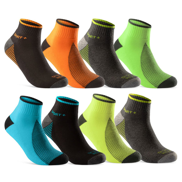 Quarter Sportsocken NEON