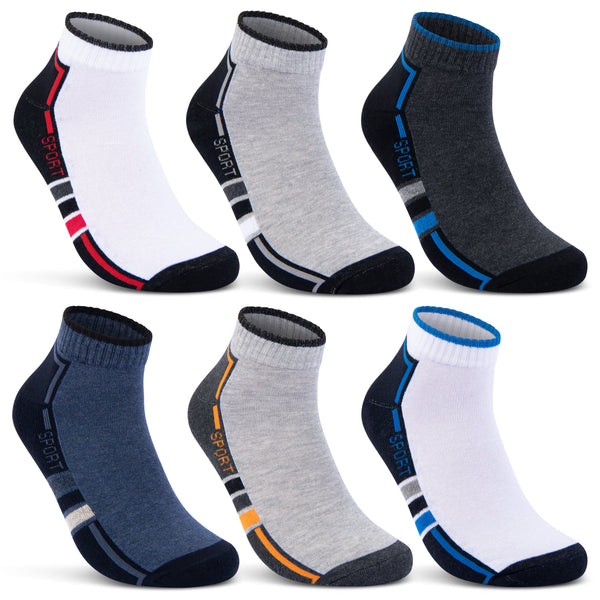 Quarter Sportsocken mit Frotteesohle