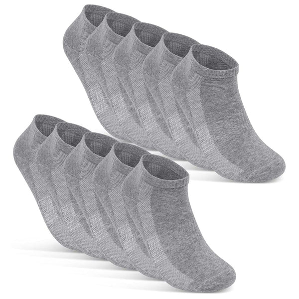 10 Paar Sneaker Socken Atmungsaktiv mit Mesh Damen & Herren (16510)