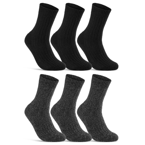 Norweger Socken mit Wolle